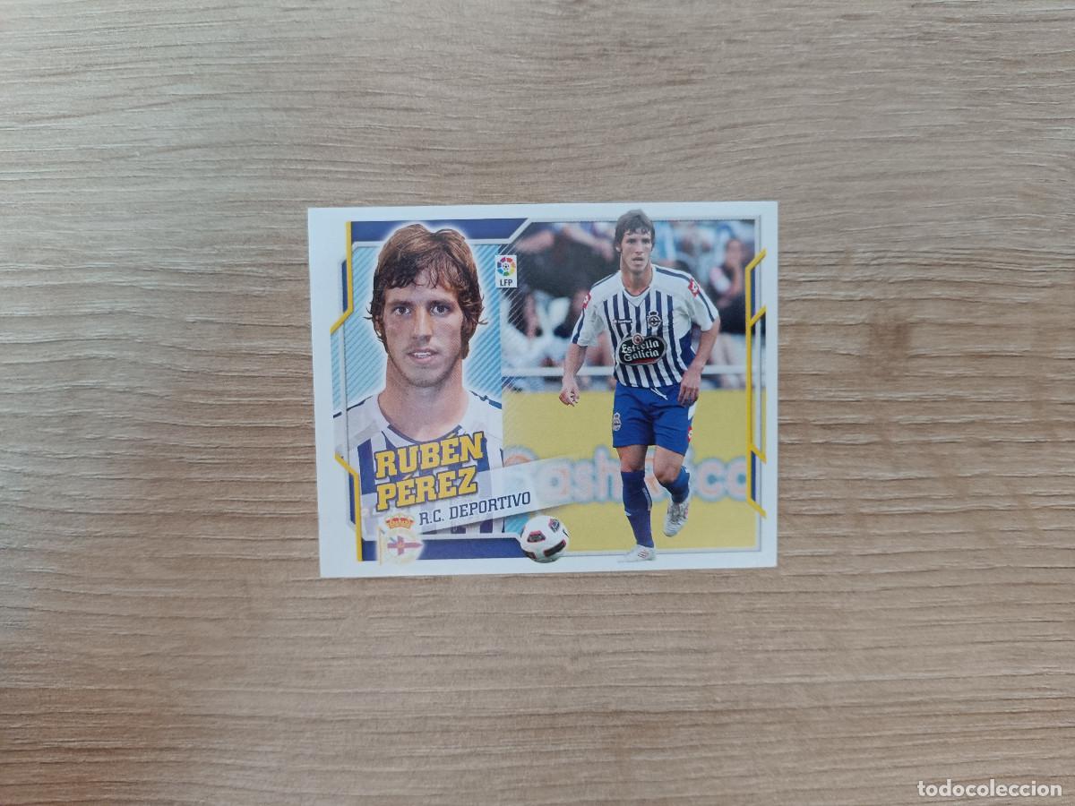 Fu&szlig;ball-Sticker: CROMO DE F&Uacute;TBOL LIGA ESTE RUBEN PEREZ FICHAJE 23 DEPORTIVO SIN PEGAR NUNCA PEGADO 10 11 2010 2011