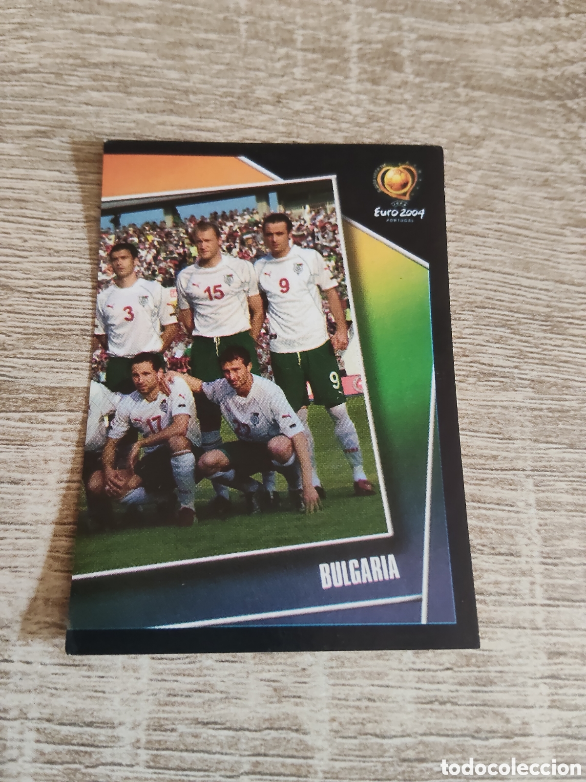 Football Stickers: Panini Eurocopa 2004 Portugal 199 alineaci&oacute;n Bulgaria