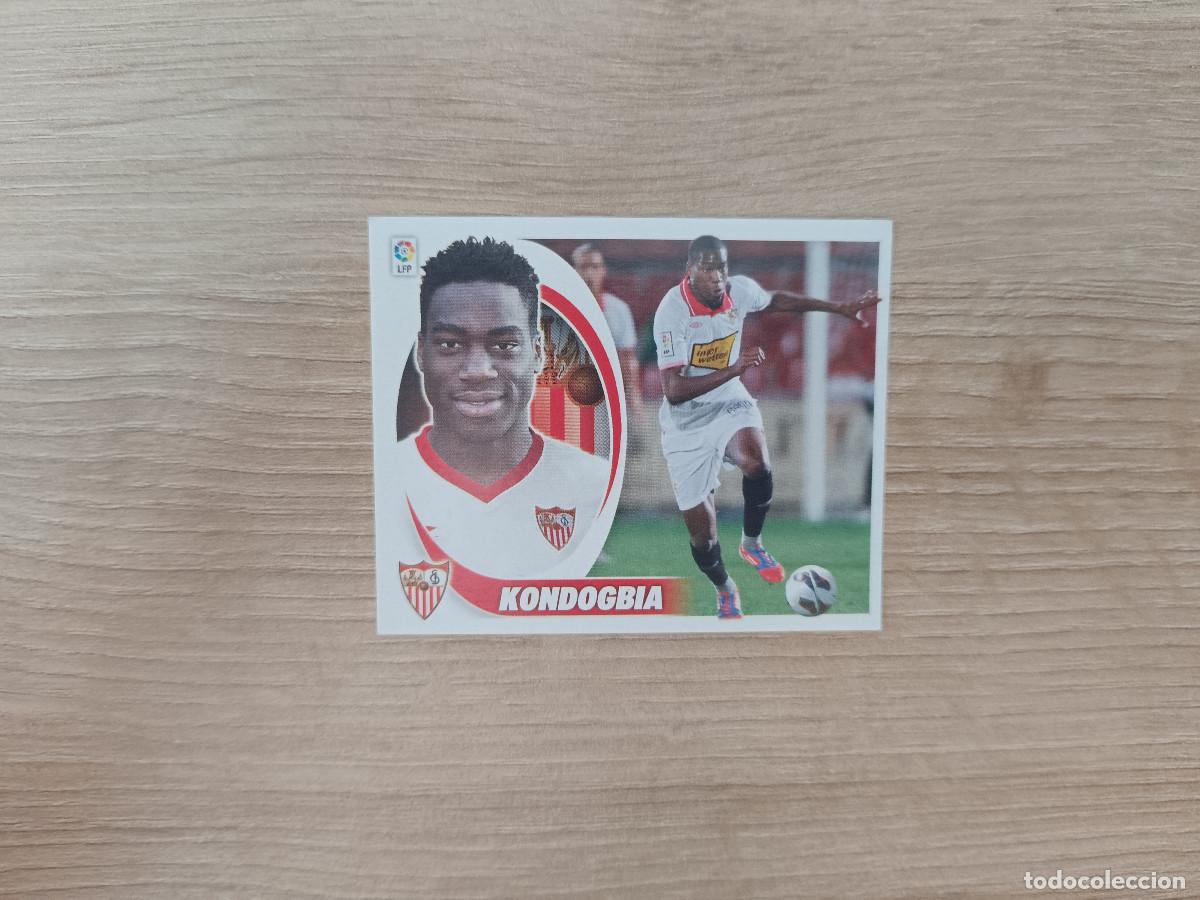 Fu&szlig;ball-Sticker: CROMO DE F&Uacute;TBOL LIGA ESTE KONDOGBIA FICHAJE 20 SEVILLA SIN PEGAR NUNCA PEGADO 12 13 2012 2013