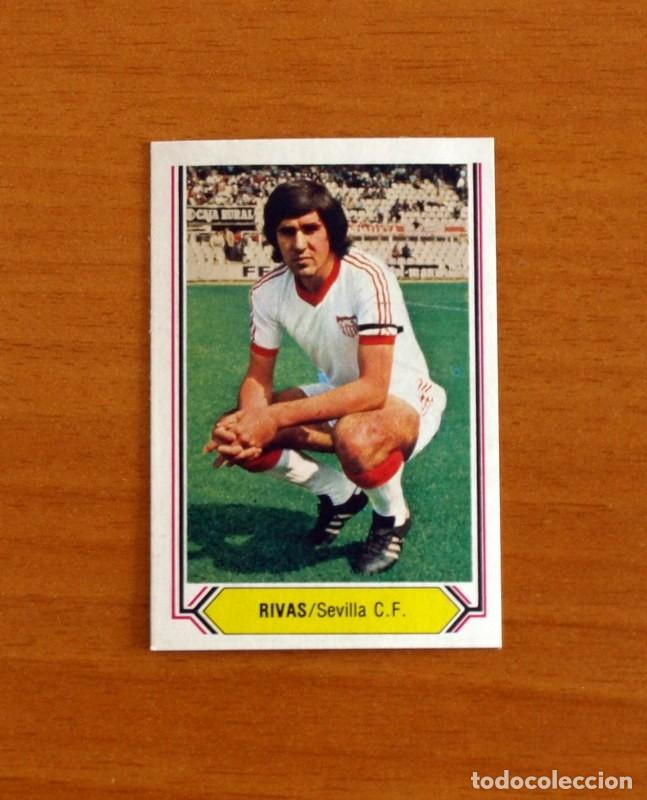 Figurine di Calcio: Sevilla - Rivas - Ediciones Este Liga 1980-1981, 80-81 - Cromo Nunca pegado