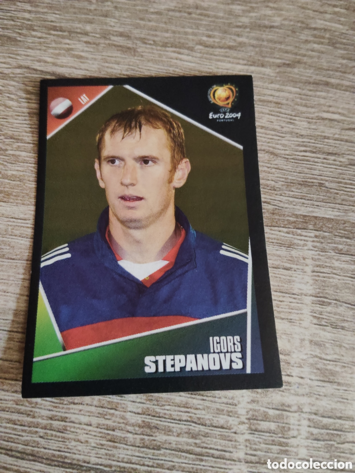 Cromos de f&uacute;tbol: Panini Eurocopa 2004 Portugal 260 Igors Stepanovs Letonia