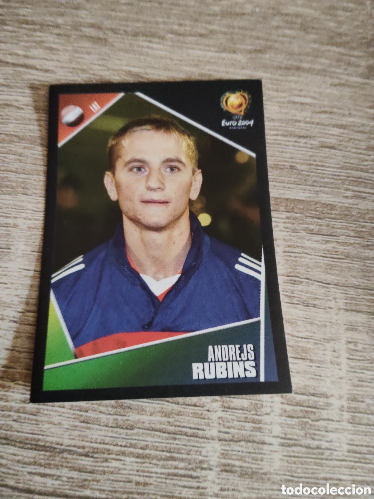 Cromos de f&uacute;tbol: Panini Eurocopa 2004 Portugal 265 Andrejs Rubins Letonia
