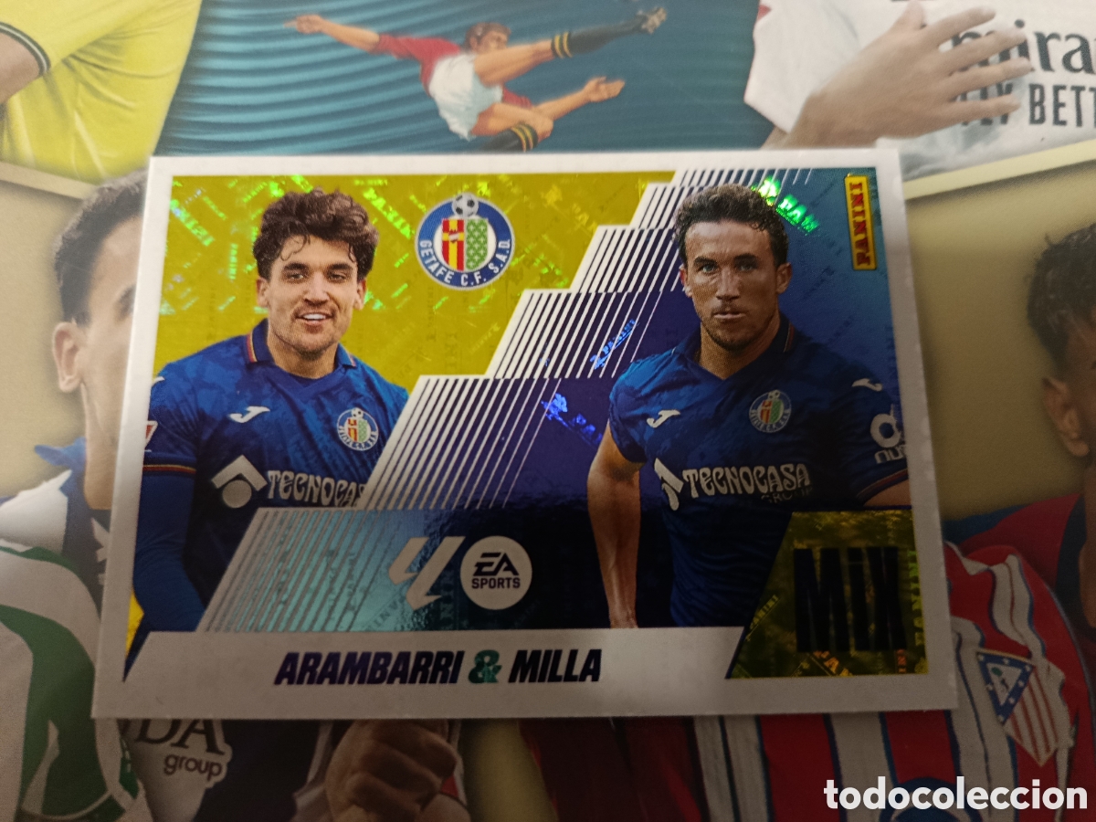 Fu&szlig;ball-Sticker: LIGA ESTE 2025 2026 25 26 - PANINI - N&ordm; 2 ARAMBARRI & MILLA GETAFE MIX