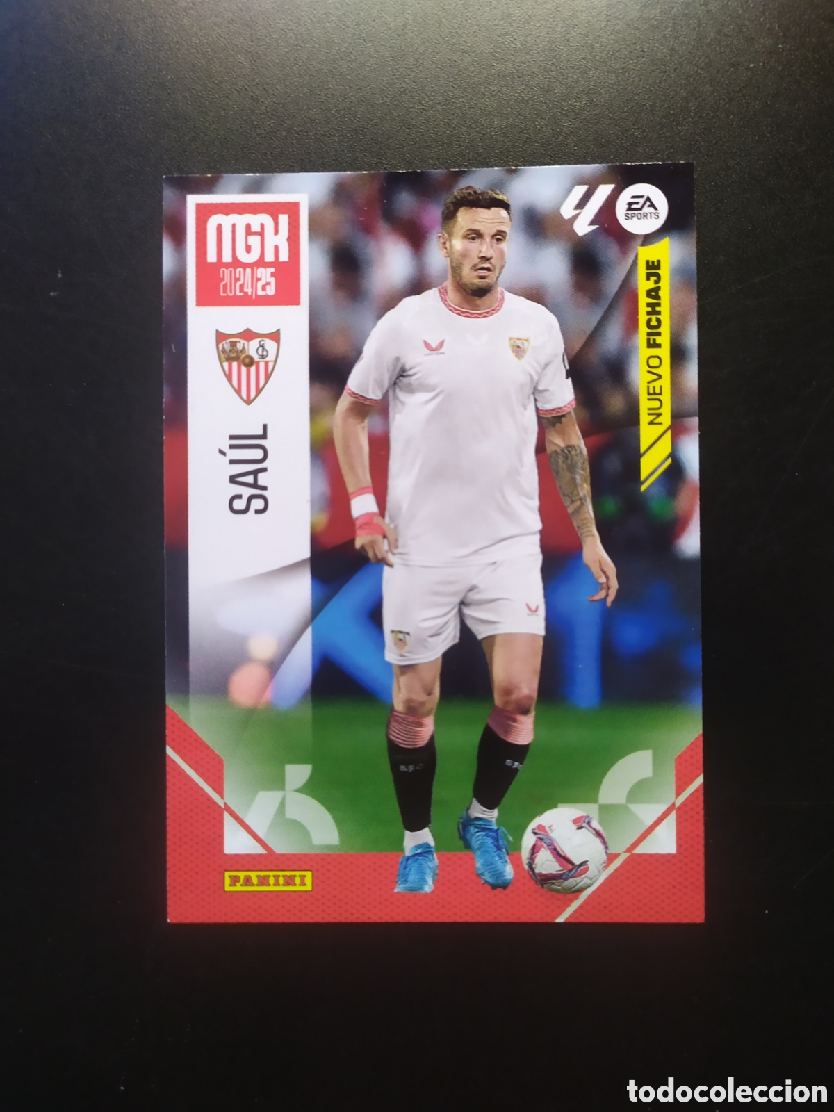 Cartes &agrave; collectionner de Football: Megacracks 2024 2025 24 25 panini Sa&uacute;l fichaje n&deg; 436 Sevilla