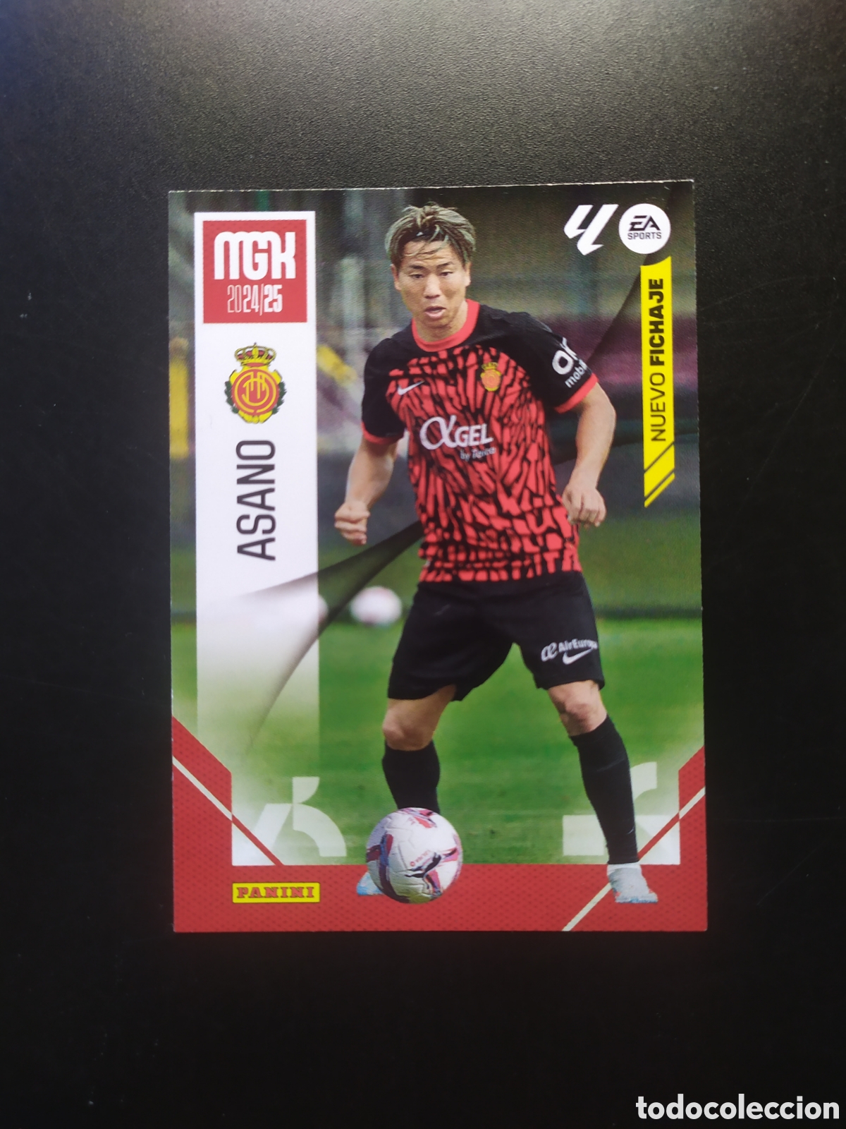 Cromos de f&uacute;tbol: Megacracks 2024 2025 24 25 panini Asano fichaje n&deg; 439 Mallorca