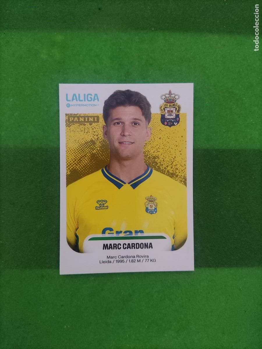 Figurine di Calcio: 264 B Marc Cardona Las Palmas 2&ordf; Divisi&oacute;n Liga Hypermotion 2025/26 25/26 Sin Pegar