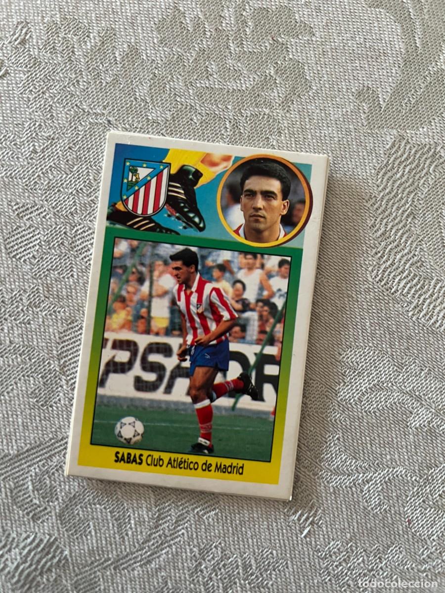 Fu&szlig;ball-Sticker: LUIS GARC&Iacute;A - SABAS ATLETICO DE MADRID LIGA ESTE 1993 1994 93 94