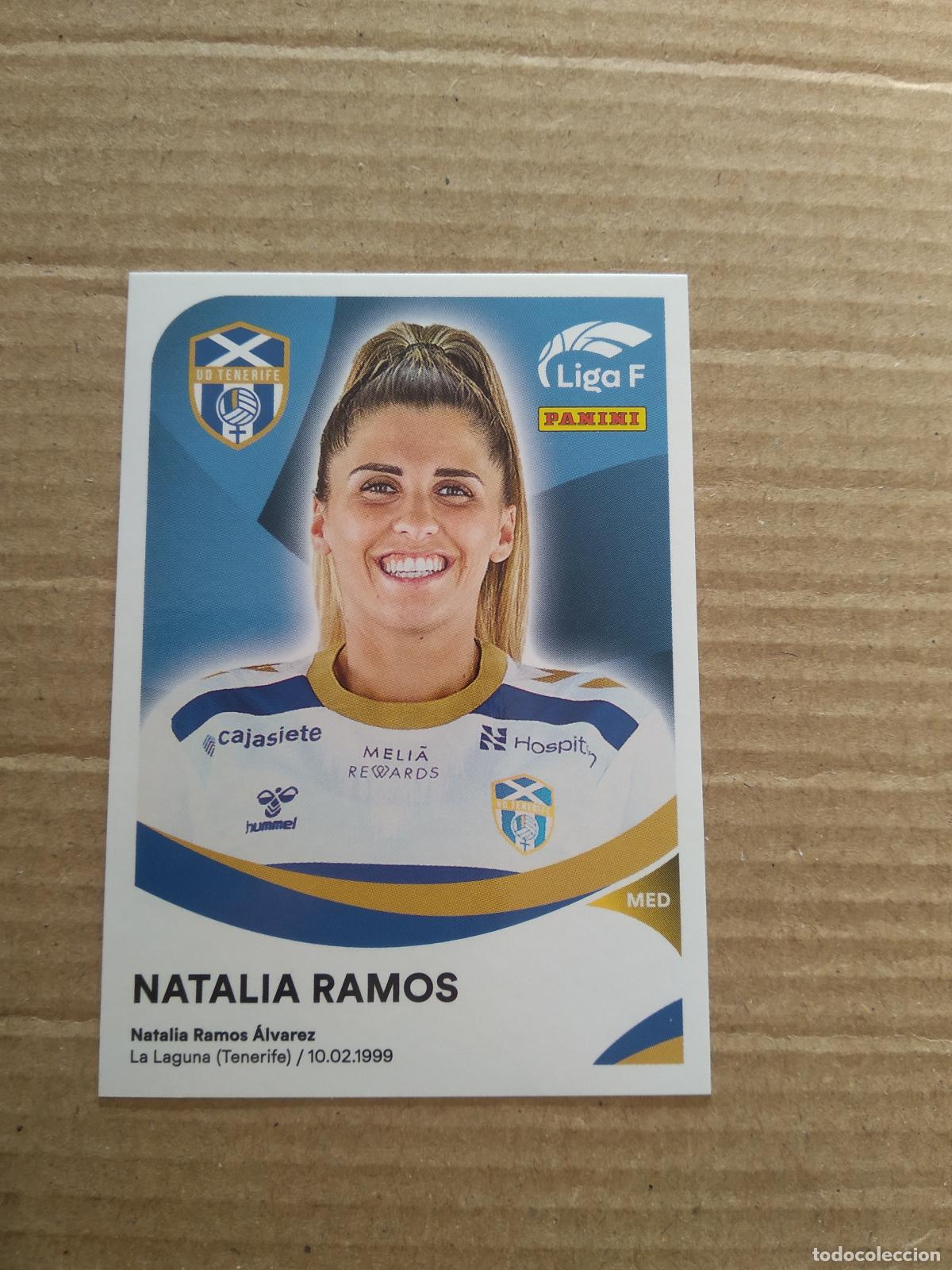 Figurine di Calcio: 93 NATALIA RAMOS UD TENERIFE CROMO PANINI LIGA F 24-25 FUTBOL FEMENINO 2024-2025