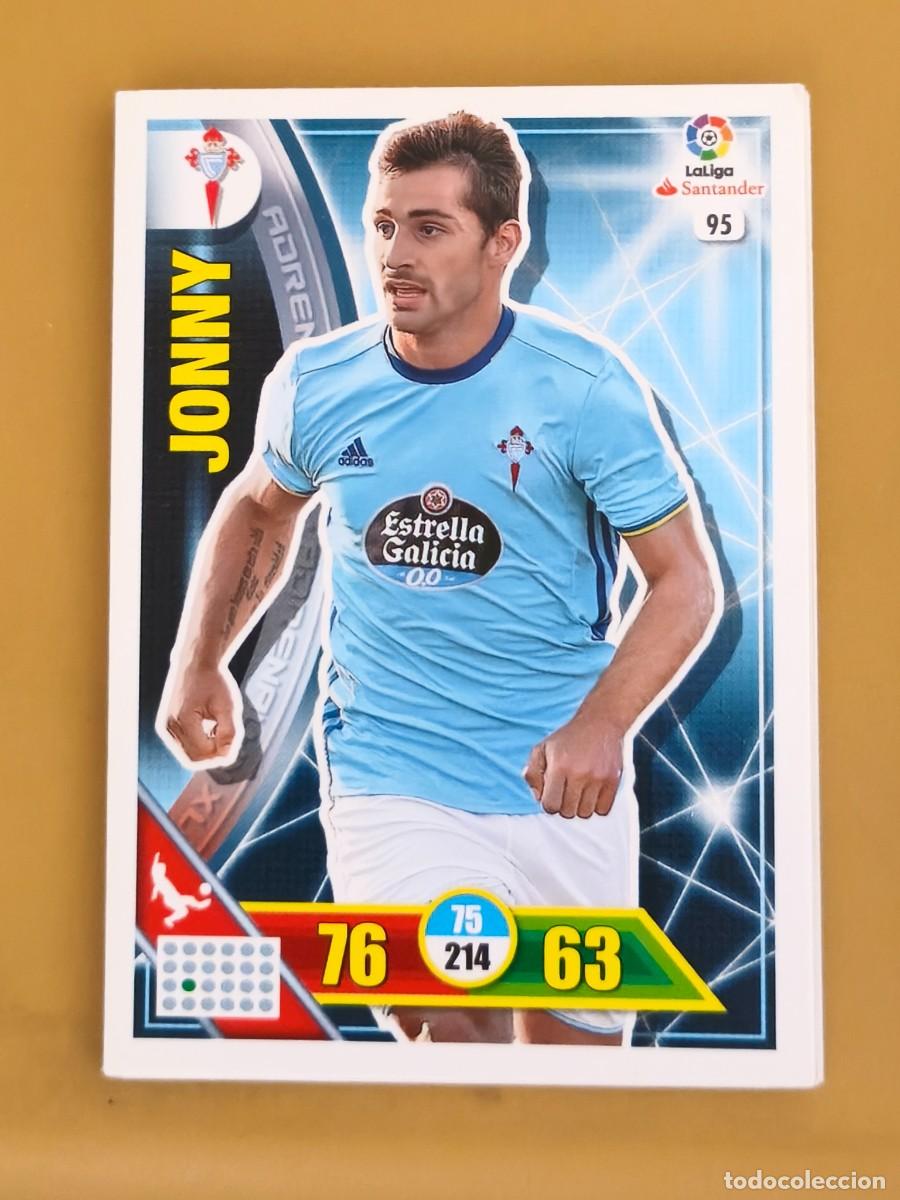 Cromos de f&uacute;tbol: jonny, adrenalyn 2016 17 - Foto 1