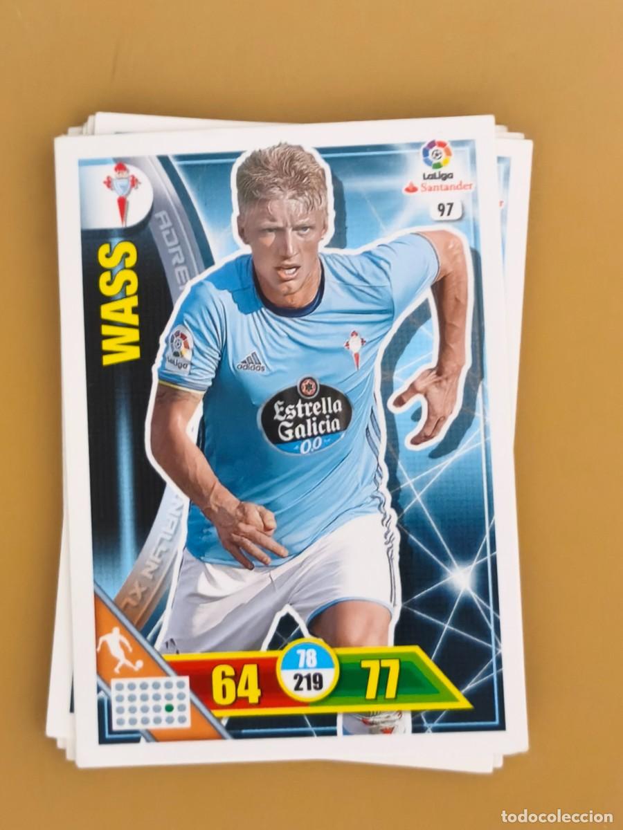Cromos de f&uacute;tbol: wass, adrenalyn 2016 17 - Foto 1