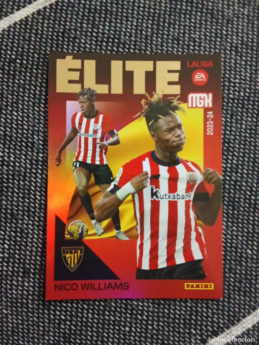 Cromos de Futebol: 11 Nico Williams &eacute;lite megacracks 2023-24