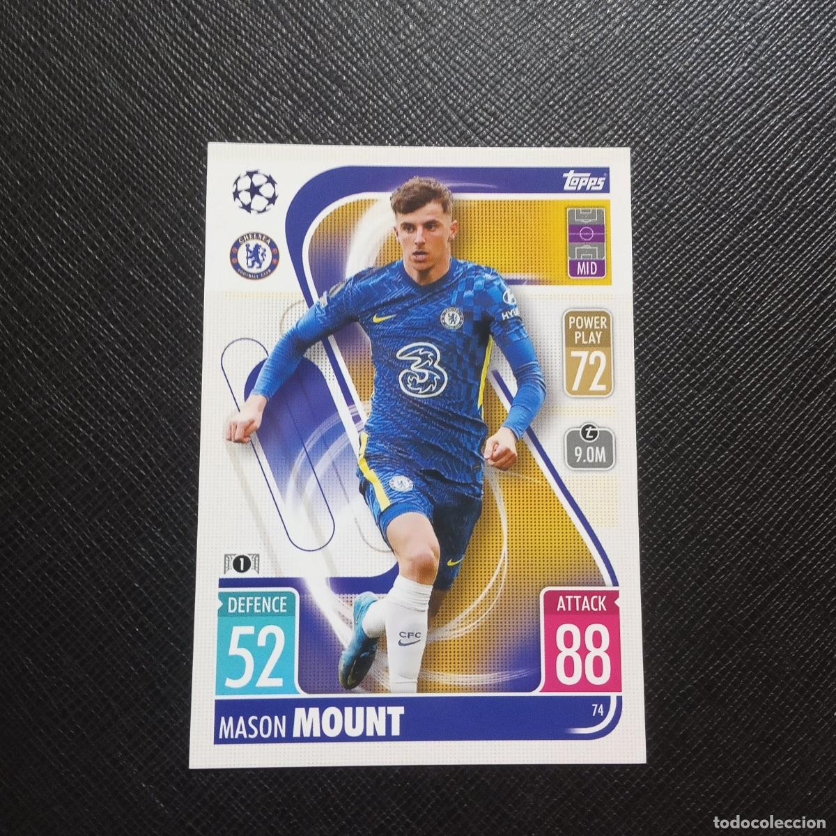 Football Stickers: 74 MOUNT CHELSEA TOPPS MATCH ATTAX 2021 2022 FUTBOL 21 22 - (MD95/96-1) PG26