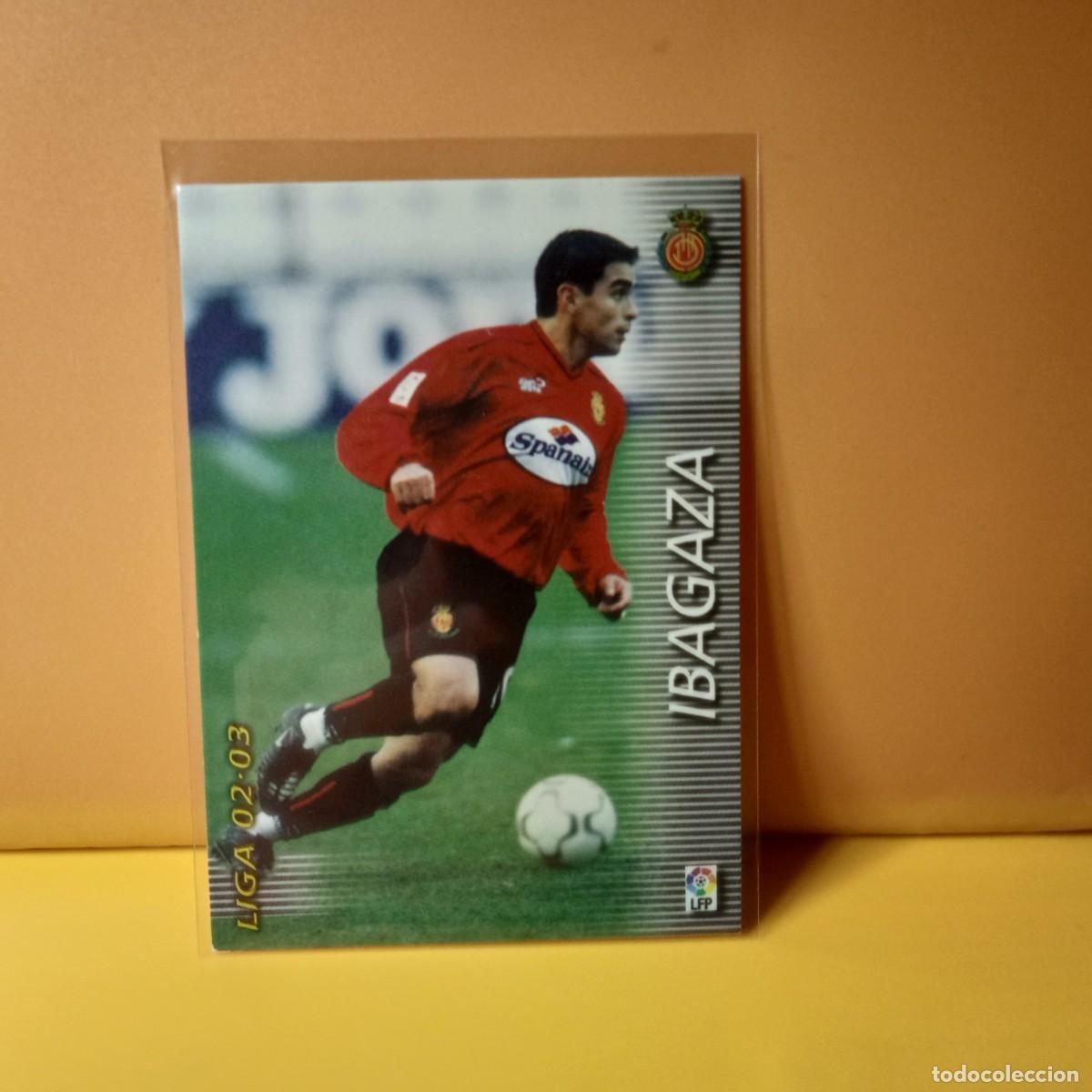 Figurine di Calcio: PANINI SPORTS; MEGACRACKS 2002 2003 02 03 R.C.D MALLORCA IBAGAZA 195