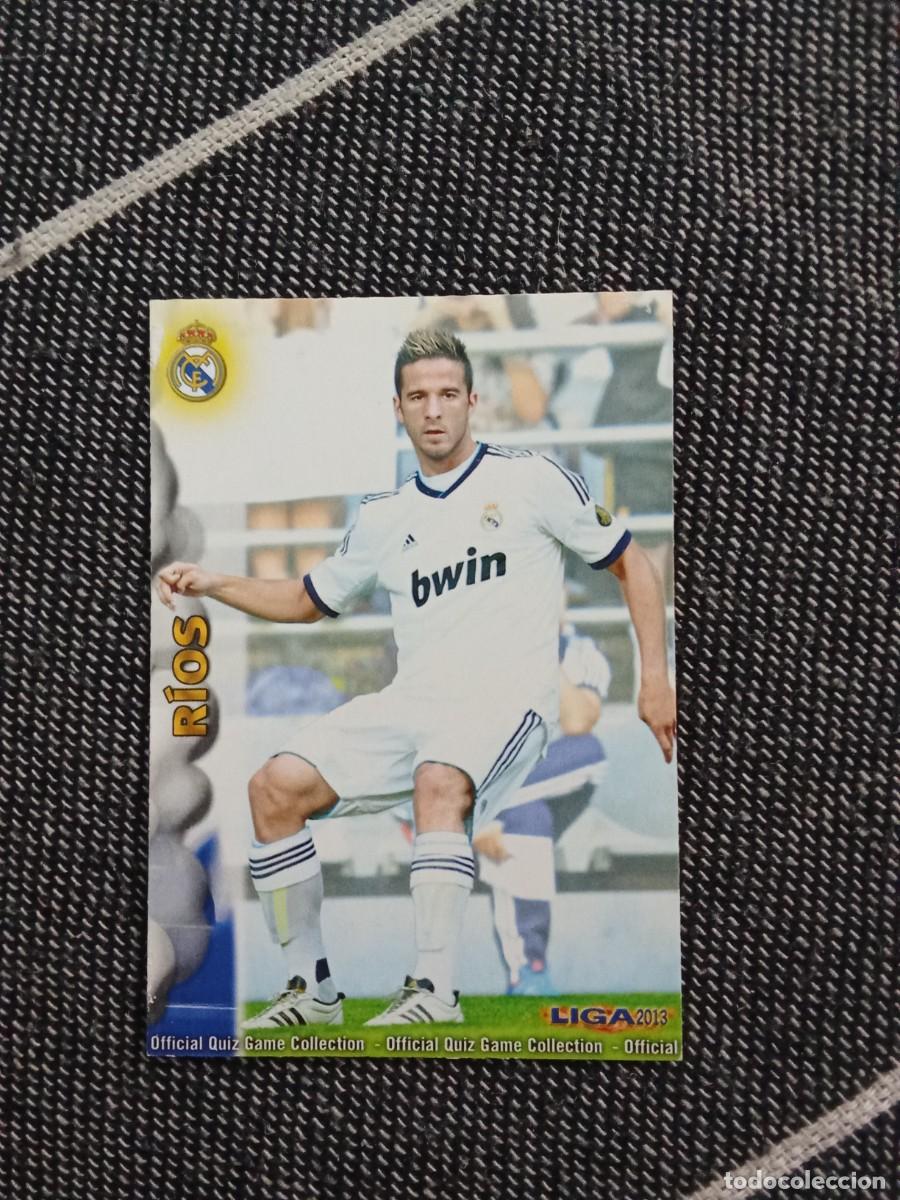 Cromos de f&uacute;tbol: 1097 r&iacute;os real Madrid castilla quiz game collection 2013