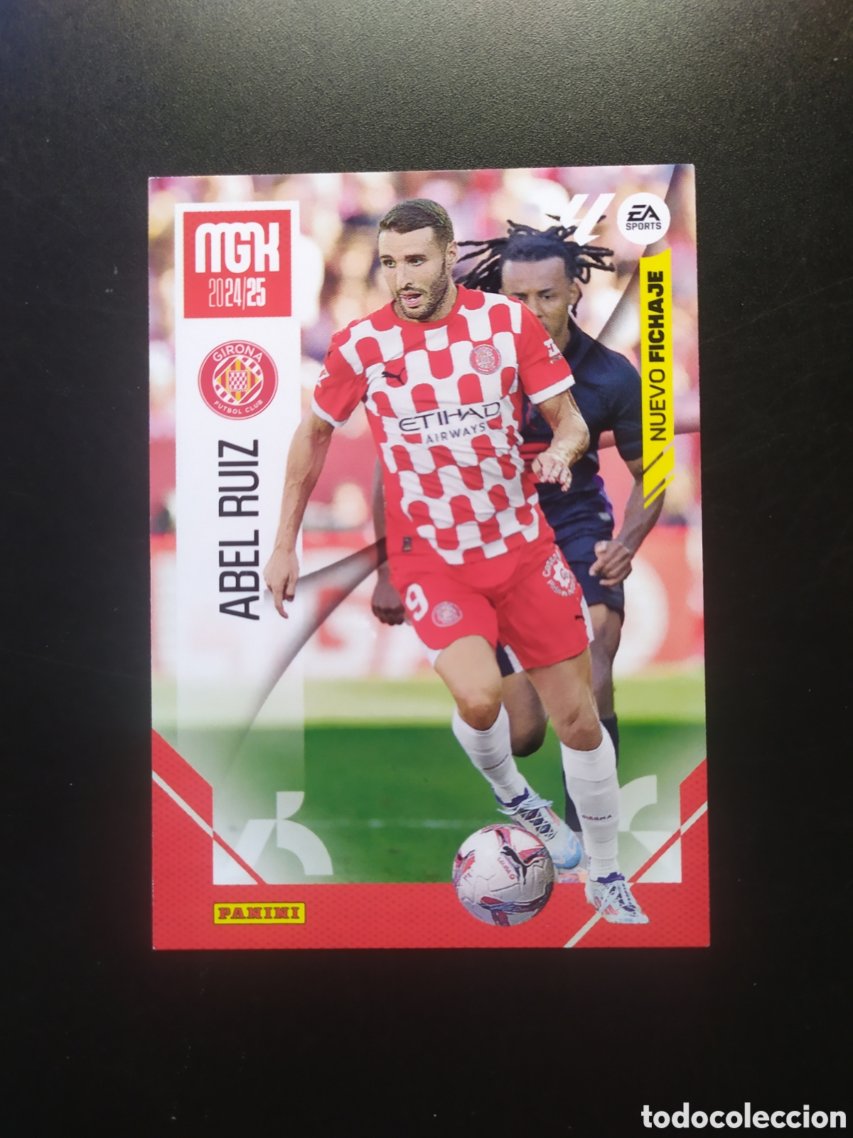 Cromos de f&uacute;tbol: Megacracks 2024 2025 24 25 panini Abel Ruiz fichaje n&deg; 464 Girona