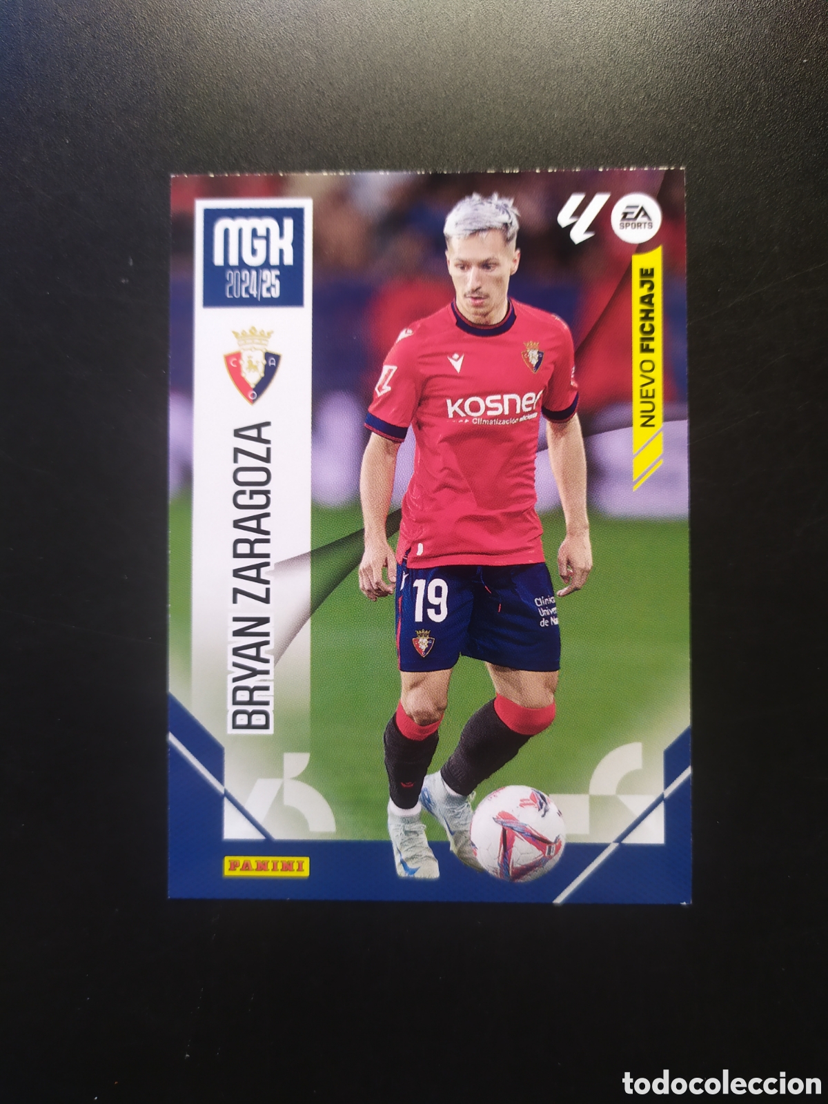 Cromos de f&uacute;tbol: Megacracks 2024 2025 24 25 panini Bryan Zaragoza fichaje n&deg; 470 Osasuna