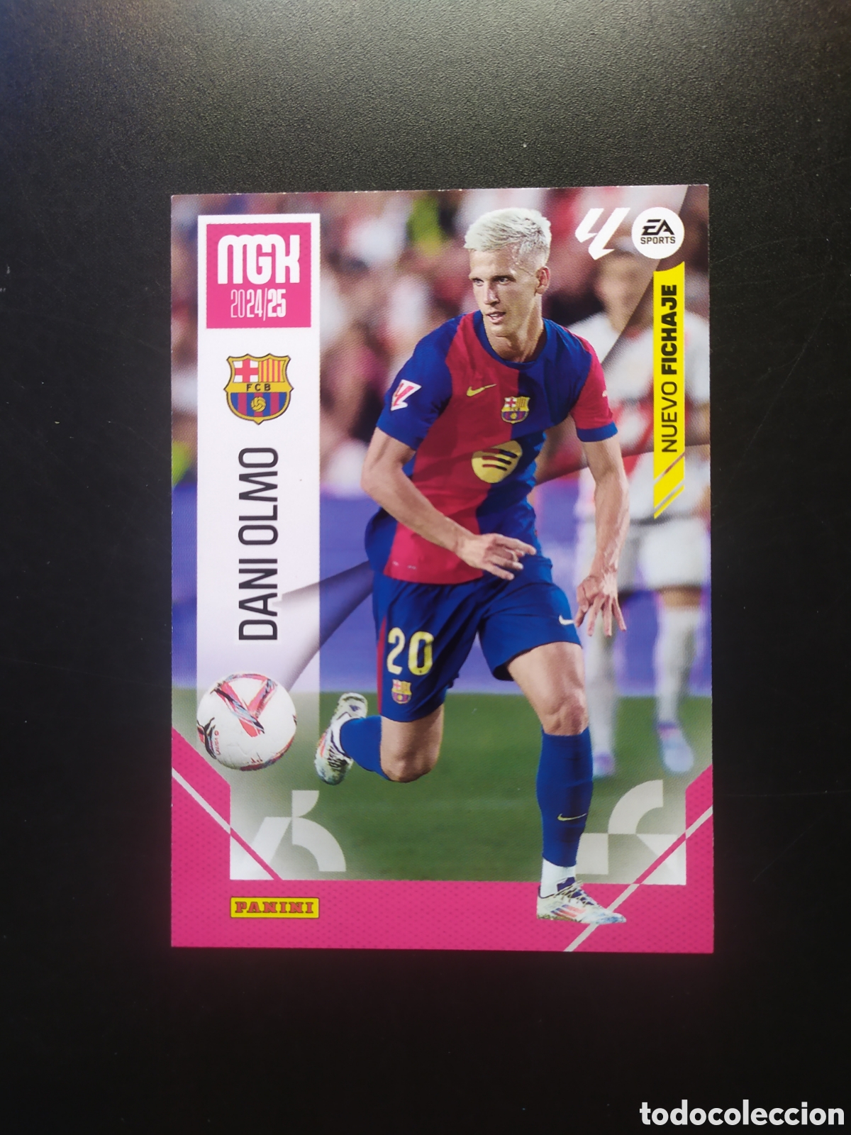 Cromos de f&uacute;tbol: Megacracks 2024 2025 24 25 panini Dani Olmo fichaje n&deg; 495 Barcelona