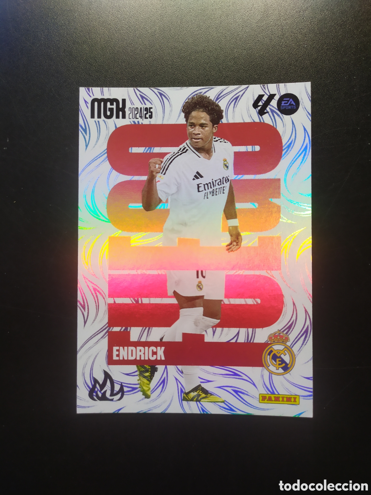 Cromos de Futebol: Megacracks 2024 2025 24 25 panini Endrick fuego n&deg; 499 Real Madrid