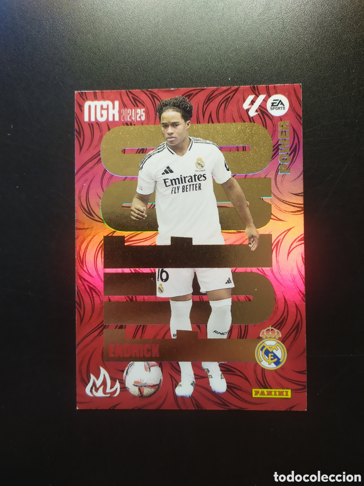 Cromos de Futebol: Megacracks 2024 2025 24 25 panini Endrick fuego power n&deg; P499 P 499 Real Madrid