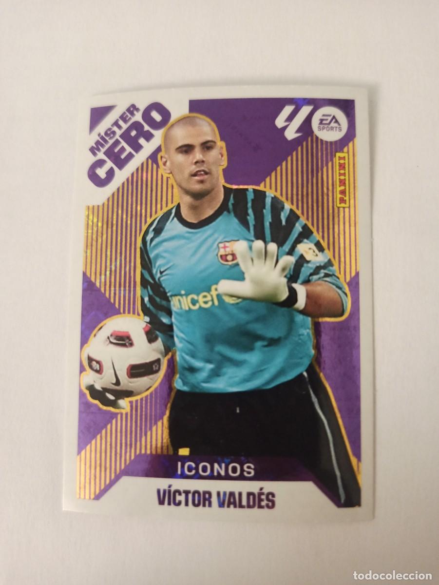 Fu&szlig;ball-Sticker: Victor Valdes 16 - Barcelona - MISTER CERO ICONOS - LIGA ESTE 2025 2026 - 25 26 - PANINI