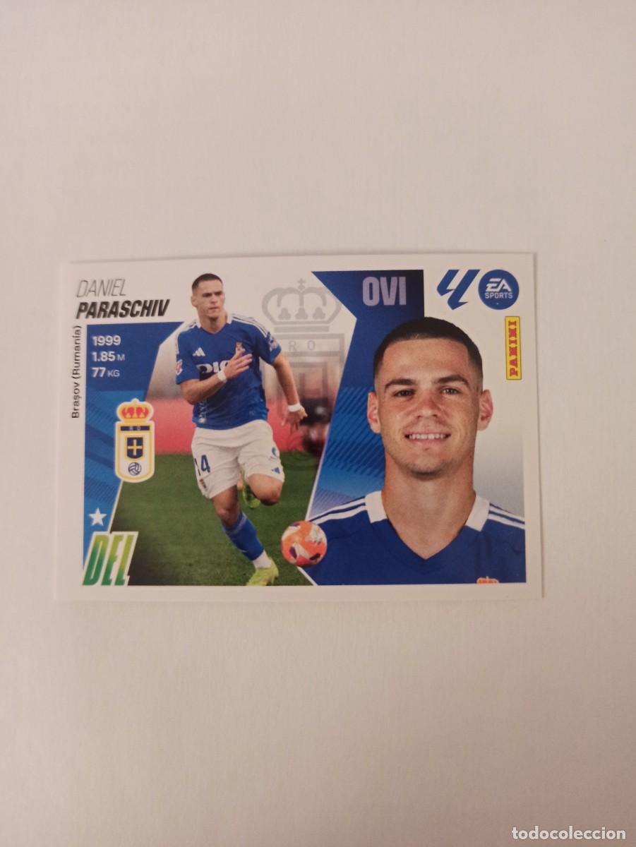 Fu&szlig;ball-Sticker: Paraschiv 19 - Oviedo - LIGA ESTE 2025 2026 - PANINI 25 26