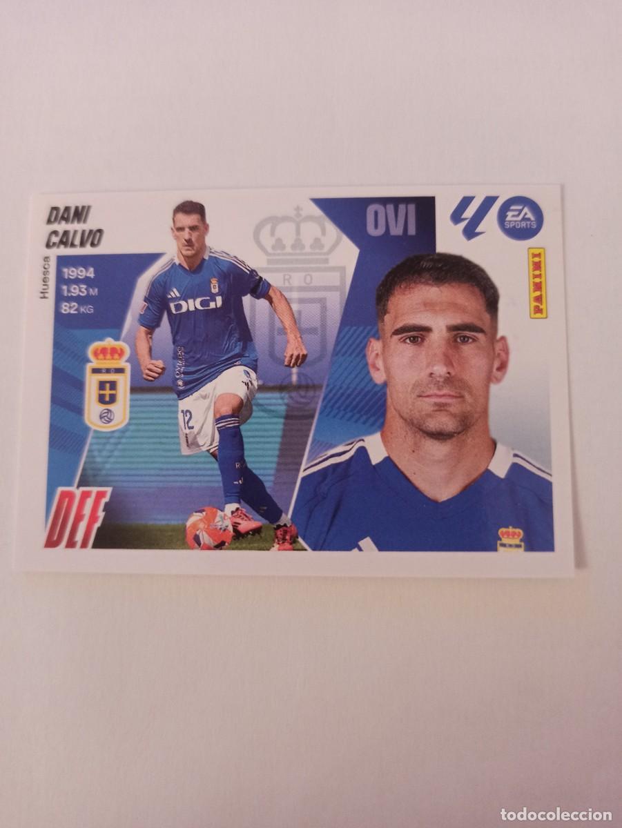 Fu&szlig;ball-Sticker: Dani Calvo 6 - Oviedo - LIGA ESTE 2025 2026 - PANINI 25 26