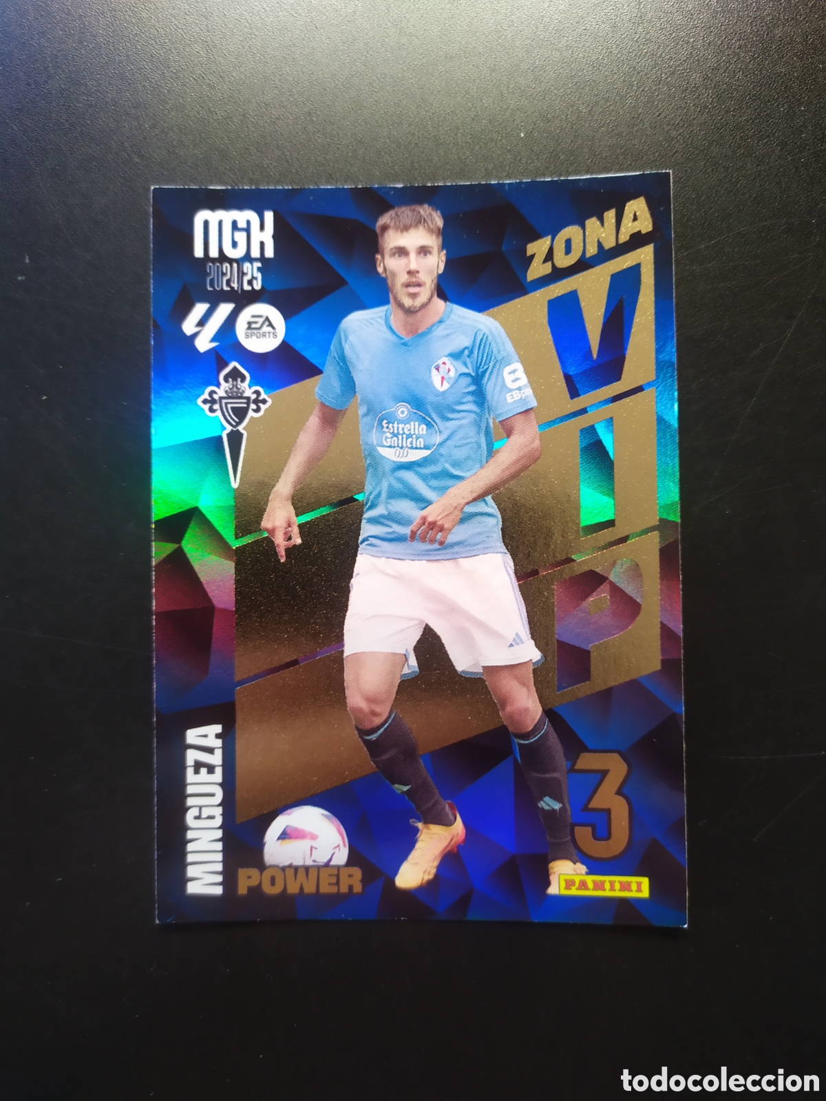 Cromos de F&uacute;tbol: Megacracks 2024 2025 24 25 panini Mingueza zona vip power n&deg; P505 P 505 Celta Vigo