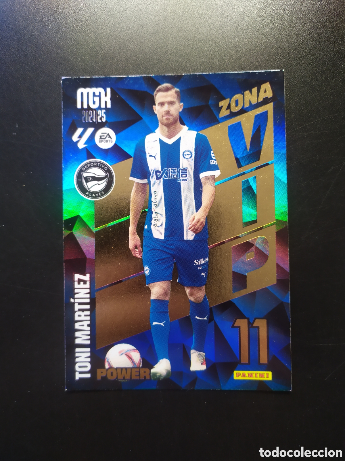Cromos de Futebol: Megacracks 2024 2025 24 25 panini Toni Mart&iacute;nez zona vip power n&deg; P507 P 507 Alaves