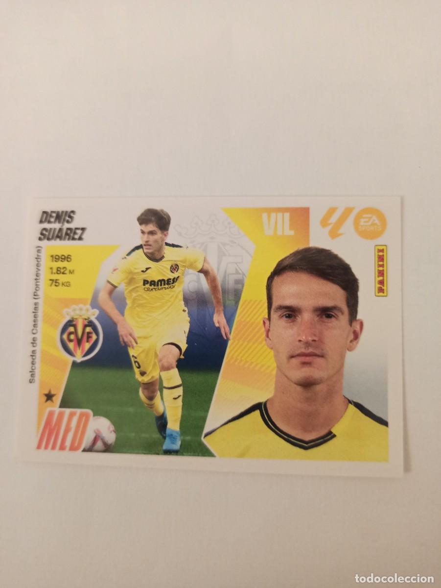Fu&szlig;ball-Sticker: Denis Su&aacute;rez 14 - Villarreal - LIGA ESTE 2025 2026 - 25 26 - PANINI