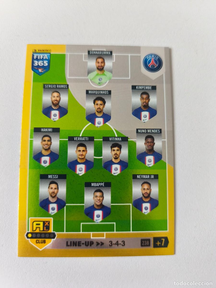Figurine di Calcio: FIFA 365 2023 ADRENALYN LINE-UP PSG 238 H3