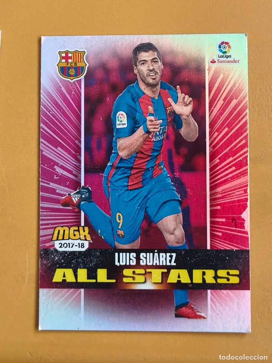 Cromos de f&uacute;tbol: luis suarez, 2017 18 all stars - Foto 1