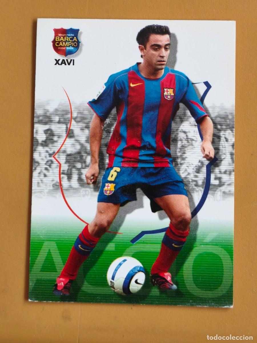 Cromos de f&uacute;tbol: xavi, 2004 05 bar&ccedil;a campio - Foto 1