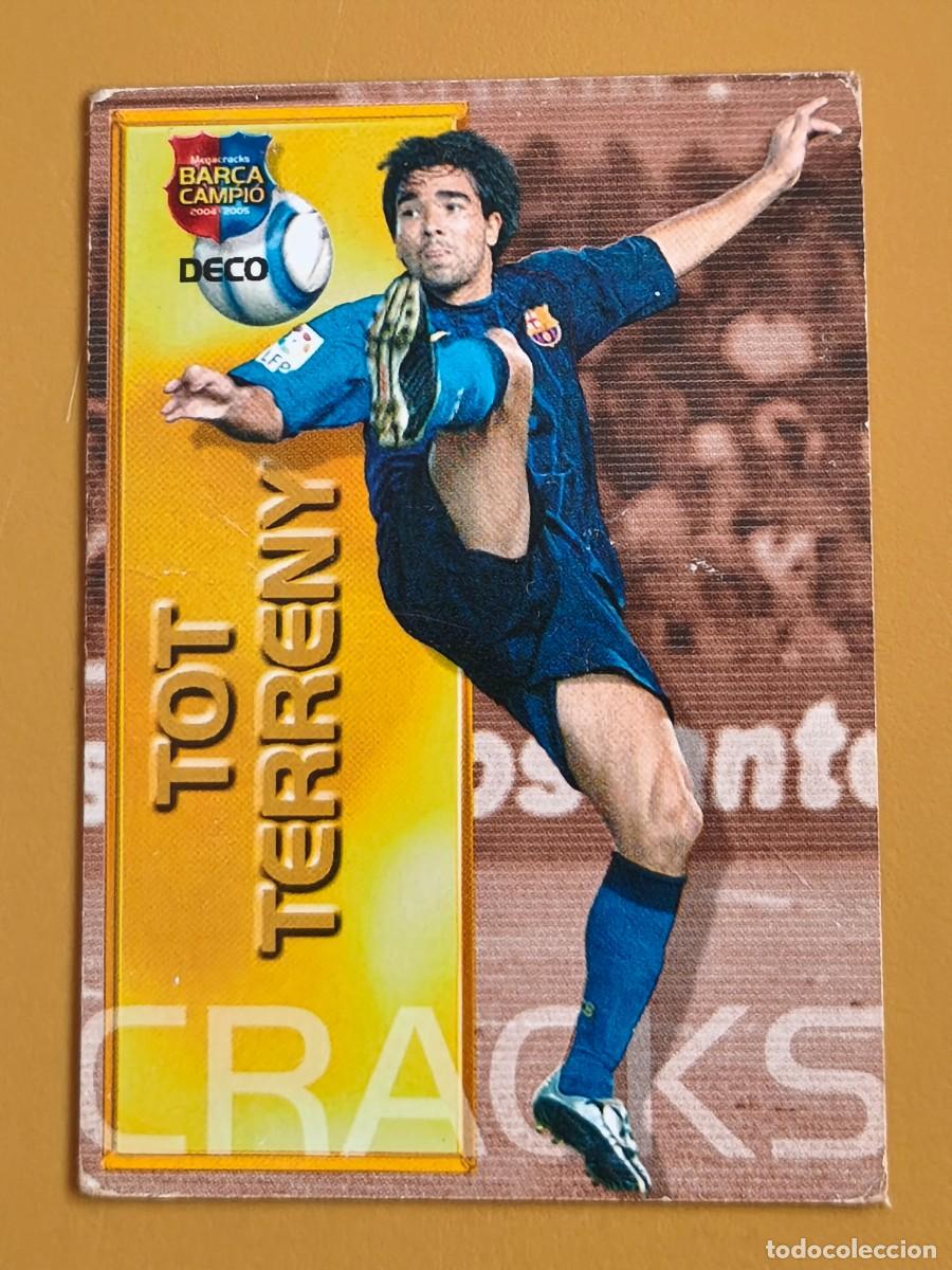 Cromos de f&uacute;tbol: deco, 2004 05 bar&ccedil;a campio - Foto 1
