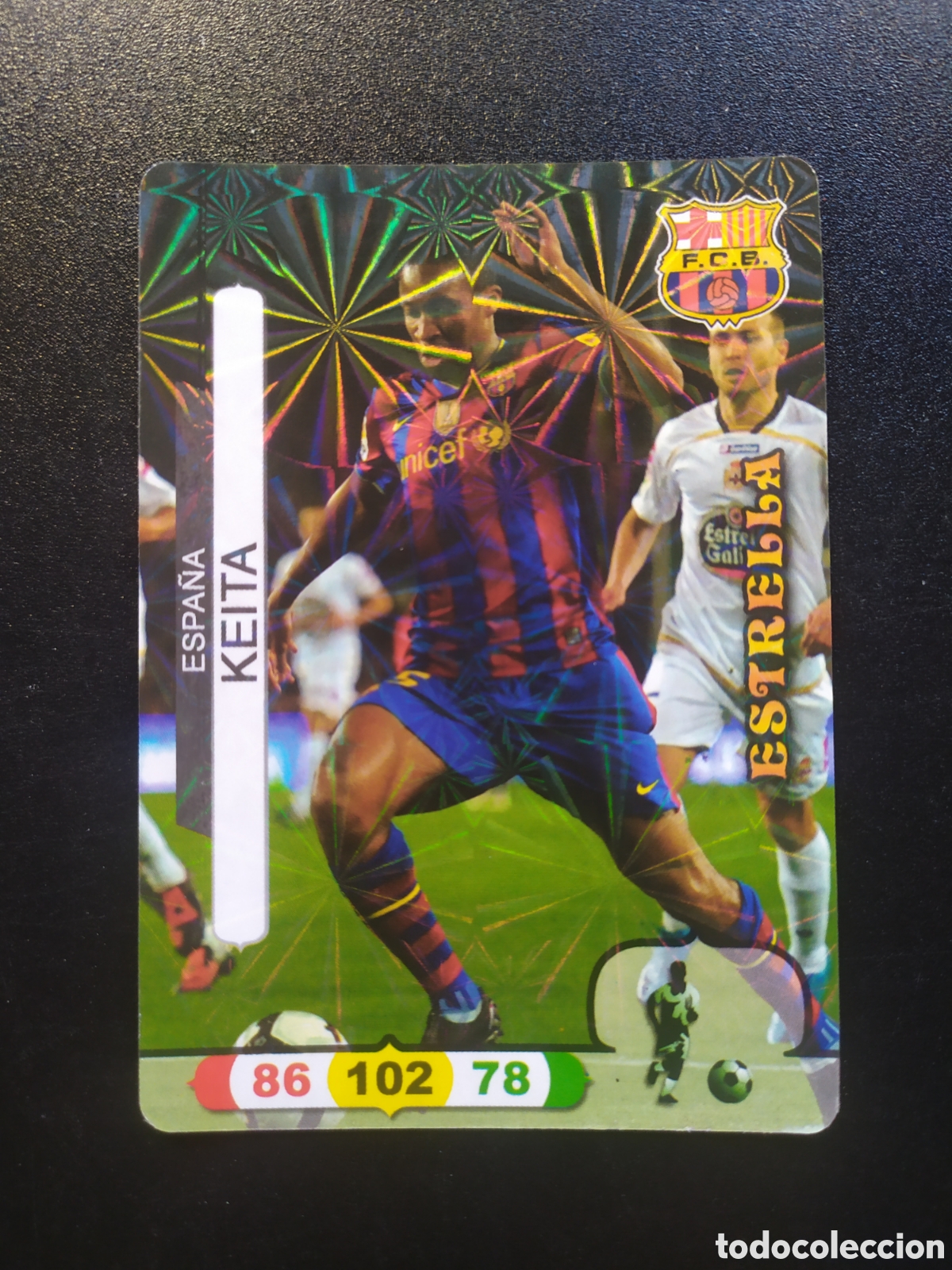 Football Stickers: Cima Liga 2011 2012 11 12 Keita Barcelona