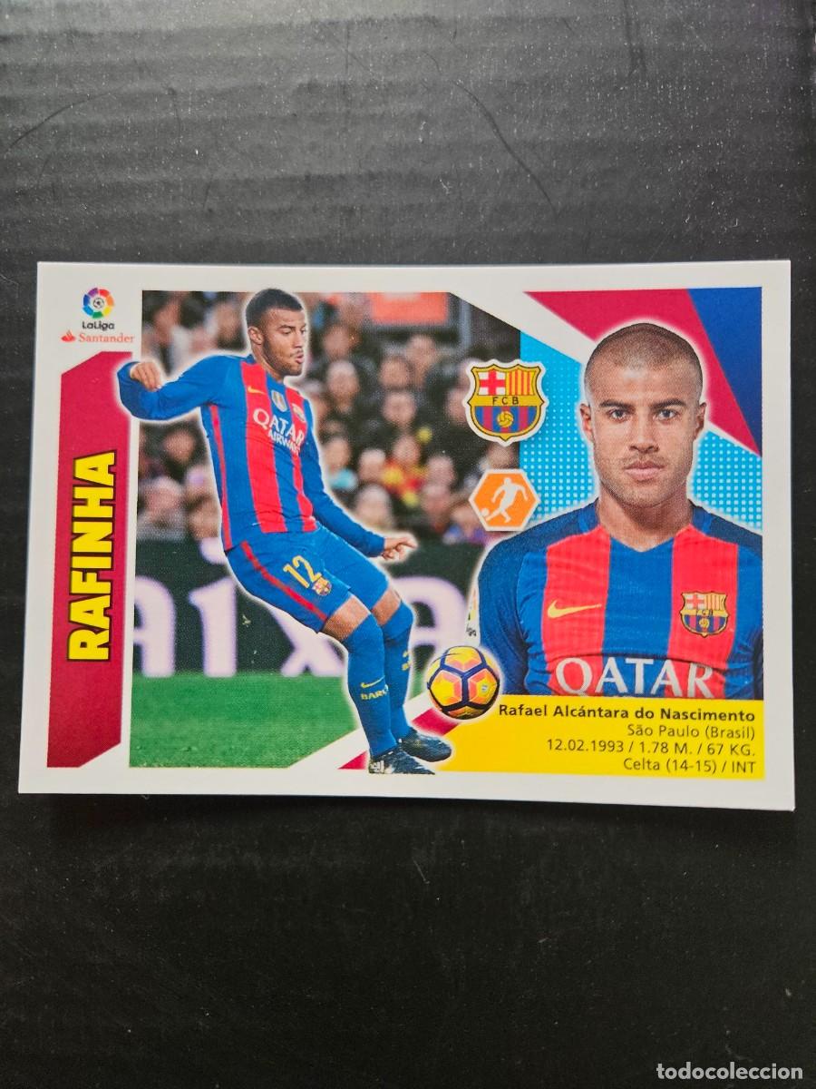 Fu&szlig;ball-Sticker: N&ordm; 12A RAFINHA BARCELONA LIGA ESTE 17 18 2017 2018 SIN PEGAR NUNCA PEGADO