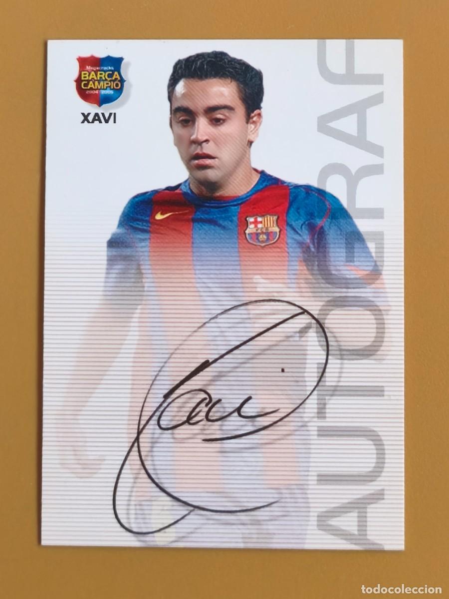 Cromos de f&uacute;tbol: xavi, 2004 05 bar&ccedil;a campio - Foto 1