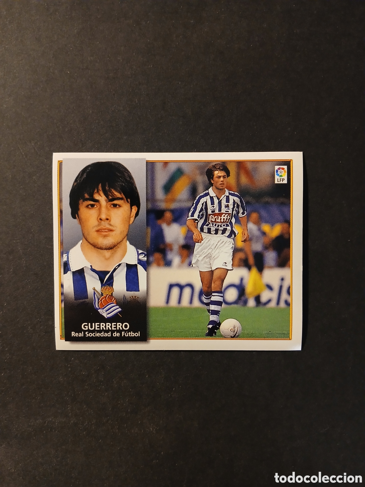 Cromos de f&uacute;tbol: GUERRERO REAL SOCIEDAD COLOCA LIGA ESTE 1998/99 98 99 NUNCA PEGADO SIN PEGAR
