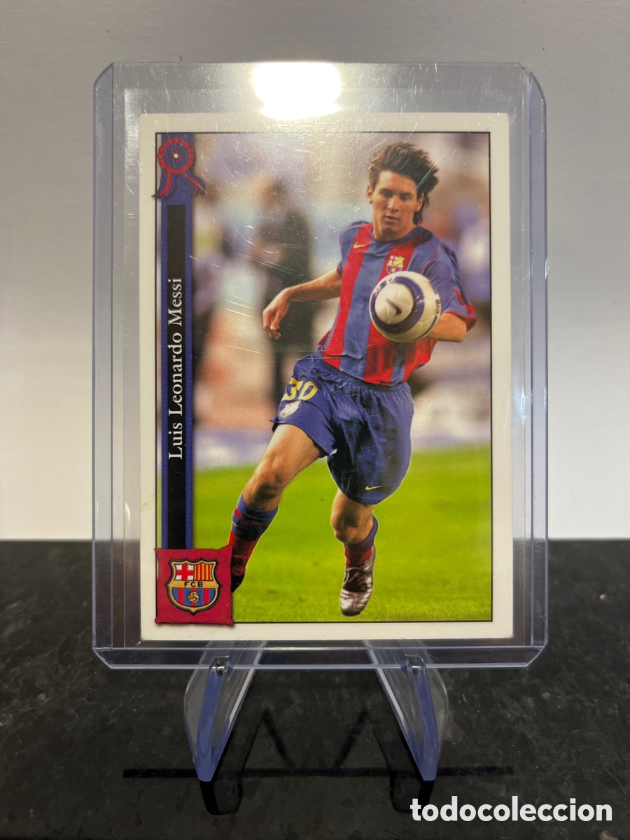 Cromos de F&uacute;tbol: MUNDICROMO FICHAS LIGA 2005 2006 05 06 MESSI 602