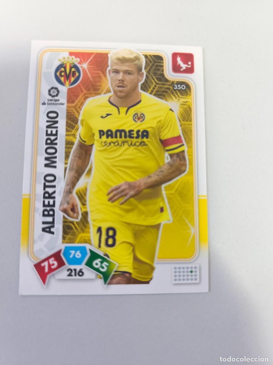 Figurine di Calcio: ADRENALYN XL 2019 2020 19 20 ALBERTO MORENO VILLARREAL 350 H4