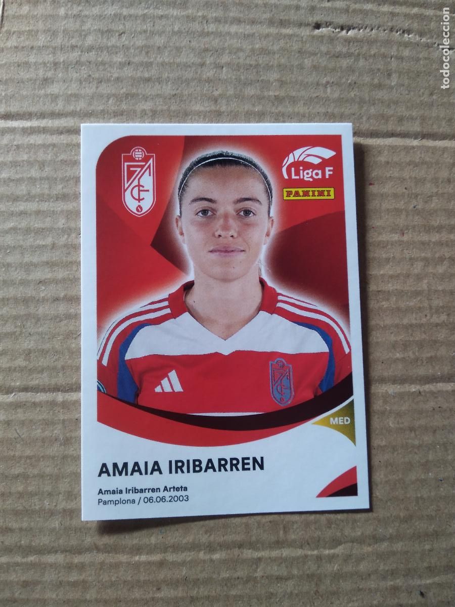 Figurine di Calcio: 173 AMAIA IRIBARREN GRANADA CROMO PANINI LIGA F 24-25 FUTBOL FEMENINO 2024-2025