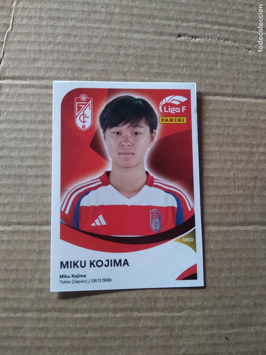 Fu&szlig;ball-Sticker: 174 MIKU KOJIMA GRANADA CROMO PANINI LIGA F 24-25 FUTBOL FEMENINO 2024-2025
