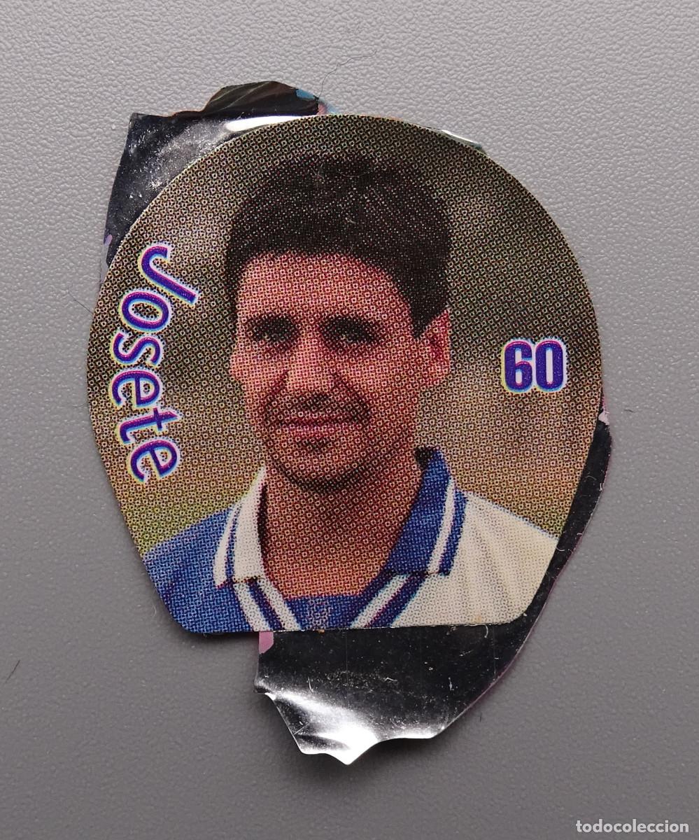 Cromos de f&uacute;tbol: Cromo La liga Futbol - Chicles Boomer - Josete N&ordm; 60