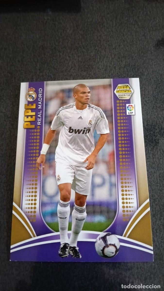 Figurine di Calcio: Panini Megacracks 09 10 2009 2010 Pepe 131 Real Madrid