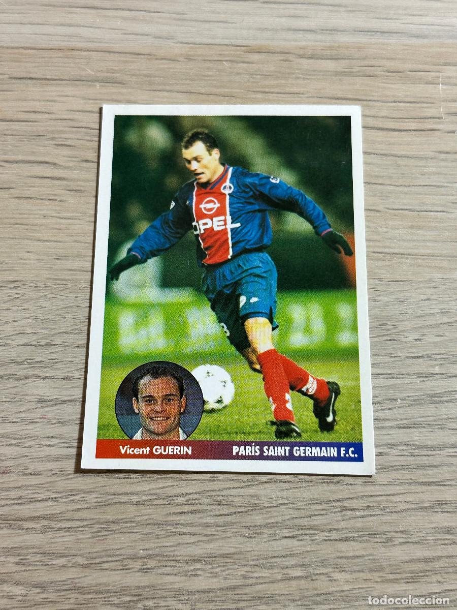Figurine di Calcio: GUERIN n&ordm; 205 PARIS SAINT GERMAIN LOS MEJORES EQUIPOS EUROPA 96 97 PANINI SIN PEGAR NUNCA PEGADO