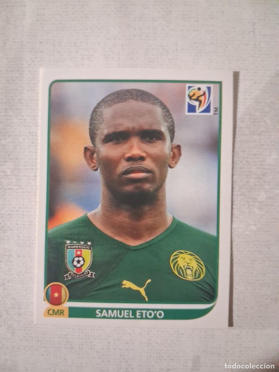 Football Stickers: Mundial 2010 Sud&aacute;frica South Africa 408 Camerun Samuel Eto'o