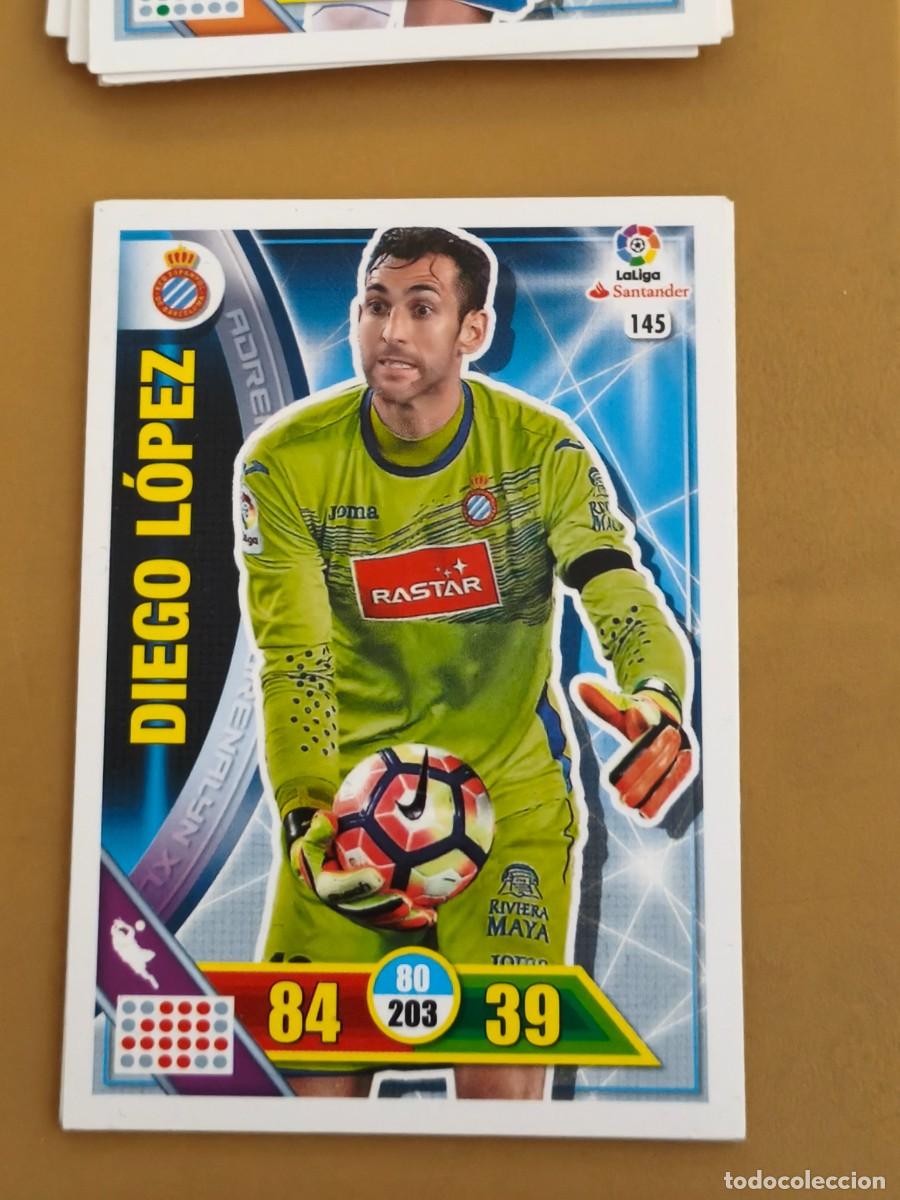 Fu&szlig;ball-Sticker: javi lopez, 2016 17 adrenalyn