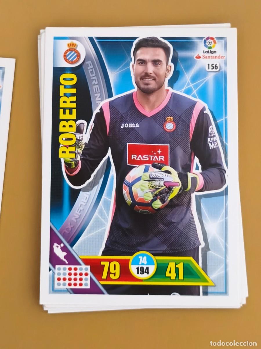 Cromos de f&uacute;tbol: roberto, 2016 17 adrenalyn - Foto 1