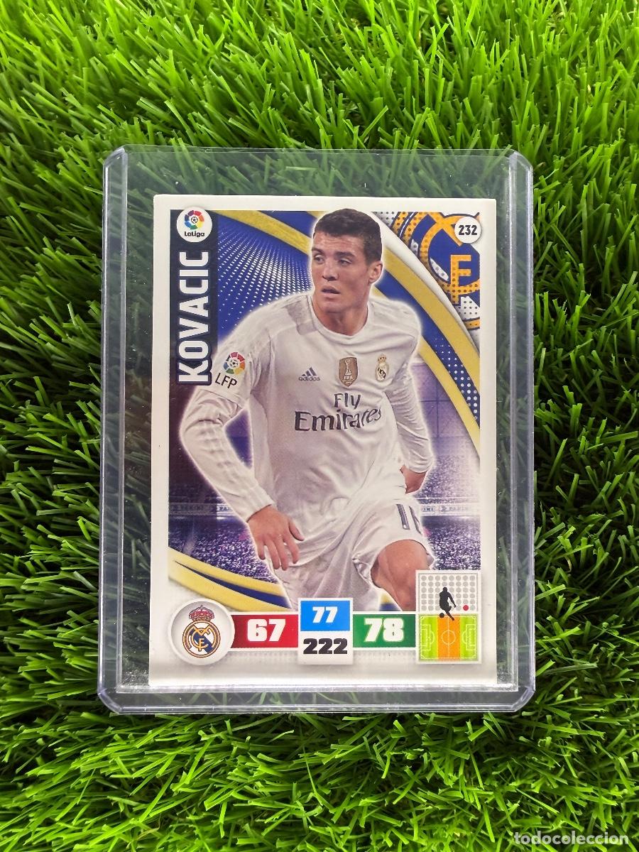 Cromos de F&uacute;tbol: N&ordm; 232 Kovacic Real Madrid CF Adrenalyn XL 15 16