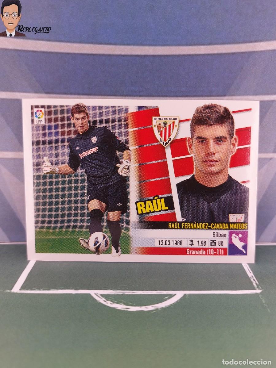 Fu&szlig;ball-Sticker: RA&Uacute;L N&ordm; 2 (ATHLETIC CLUB BILBAO) LIGA ESTE 2013 2014 PANINI CROMO 13 14 STICKER (SIN PEGAR)