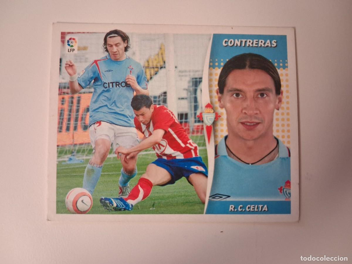 Fu&szlig;ball-Sticker: Ediciones Este Liga 2006 2007 06 07 Sin Pegar Nunca Pegado RC Celta Contreras